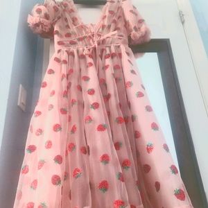 Lirika Matoshi Strawberry Dress